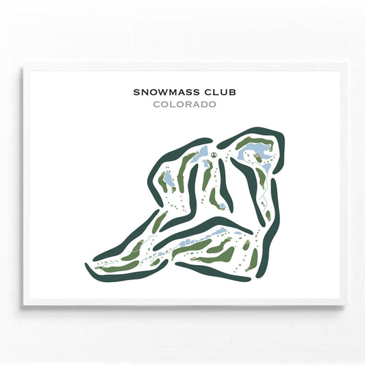 Snowmass Club, Colorado - Printed Golf Courses