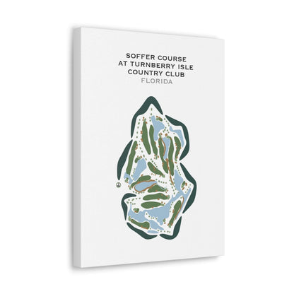 Turnberry Isle Country Club, Soffer Course, Florida - Printed Golf Courses