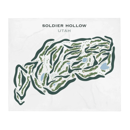 Soldier Hollow Golf Course, Utah - Printed Golf Courses