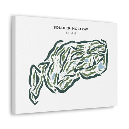 Soldier Hollow Golf Course, Utah - Printed Golf Courses