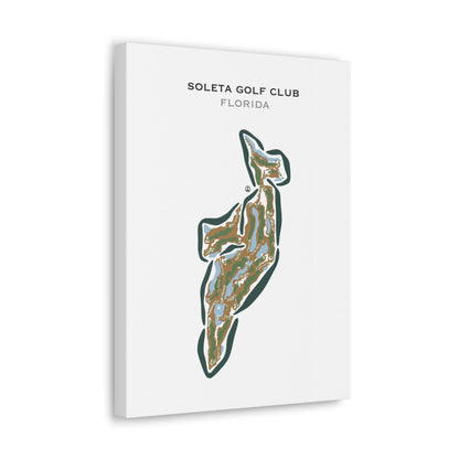 Soleta Golf Club, Florida - Printed Golf Courses
