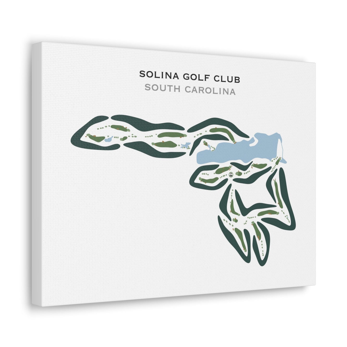 Solina Golf Club, South Carolina - Printed Golf Courses