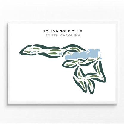 Solina Golf Club, South Carolina - Printed Golf Courses