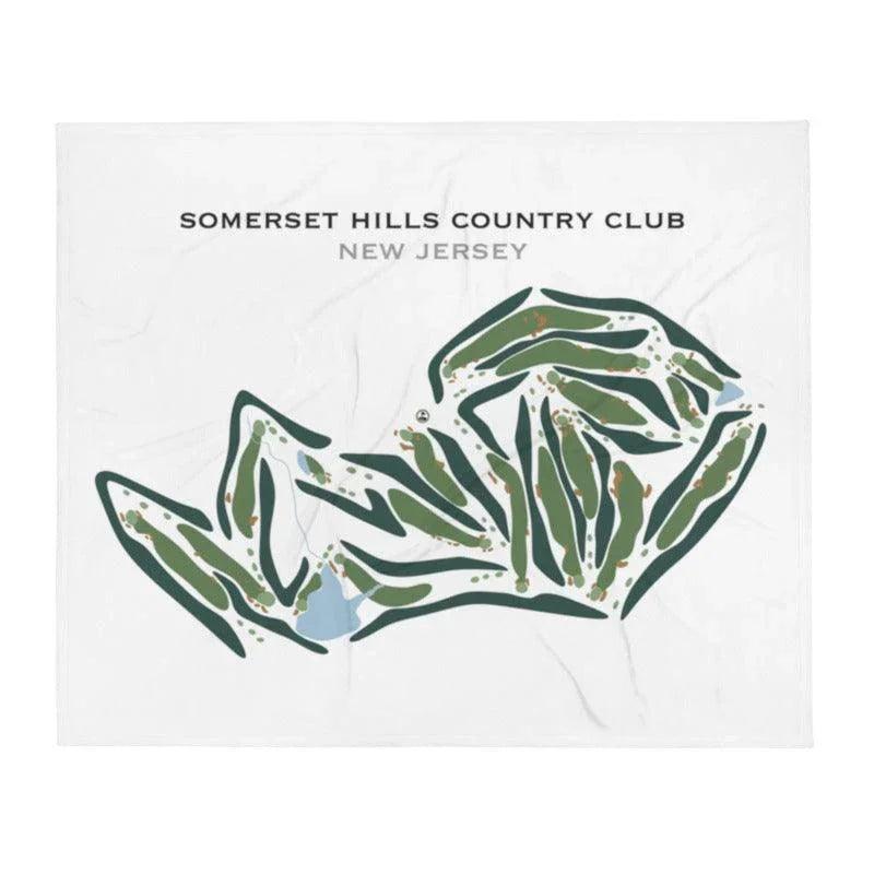 Somerset Hills Country Club, New Jersey - Printed Golf Courses