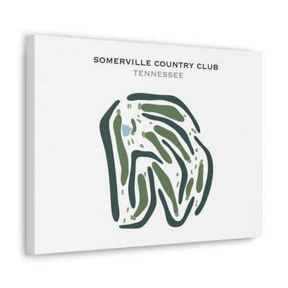 Somerville Country Club, Tennessee - Printed Golf Courses