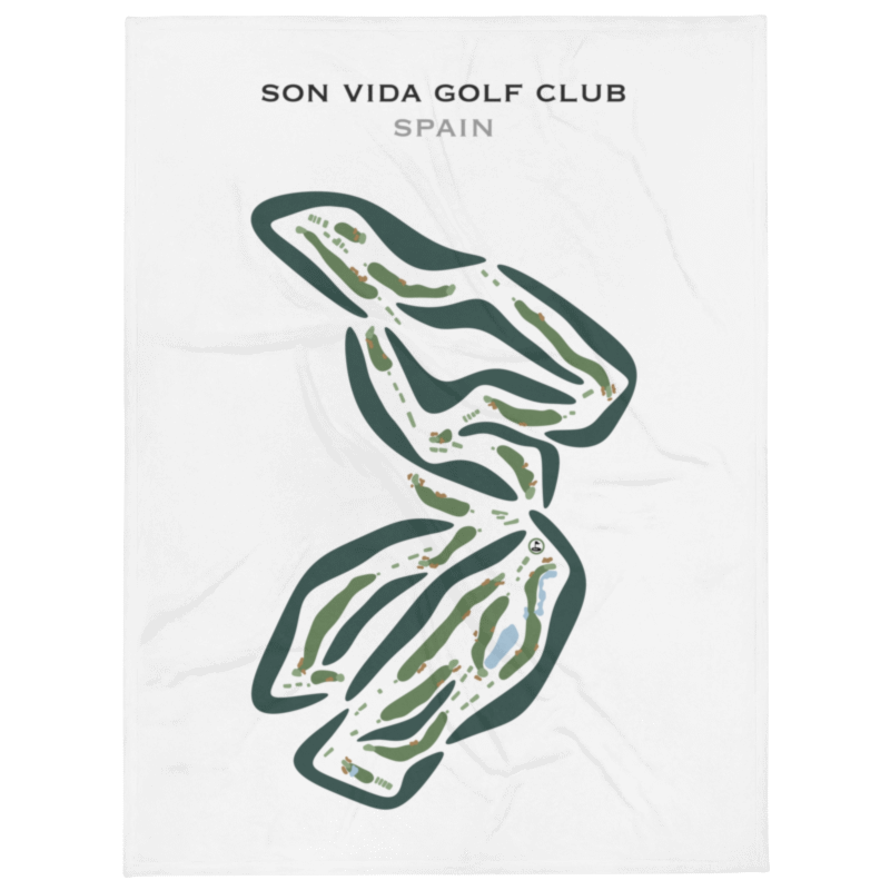 Son Vida Golf Club, Spain - Printed Golf Courses