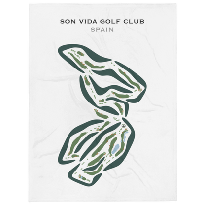 Son Vida Golf Club, Spain - Printed Golf Courses