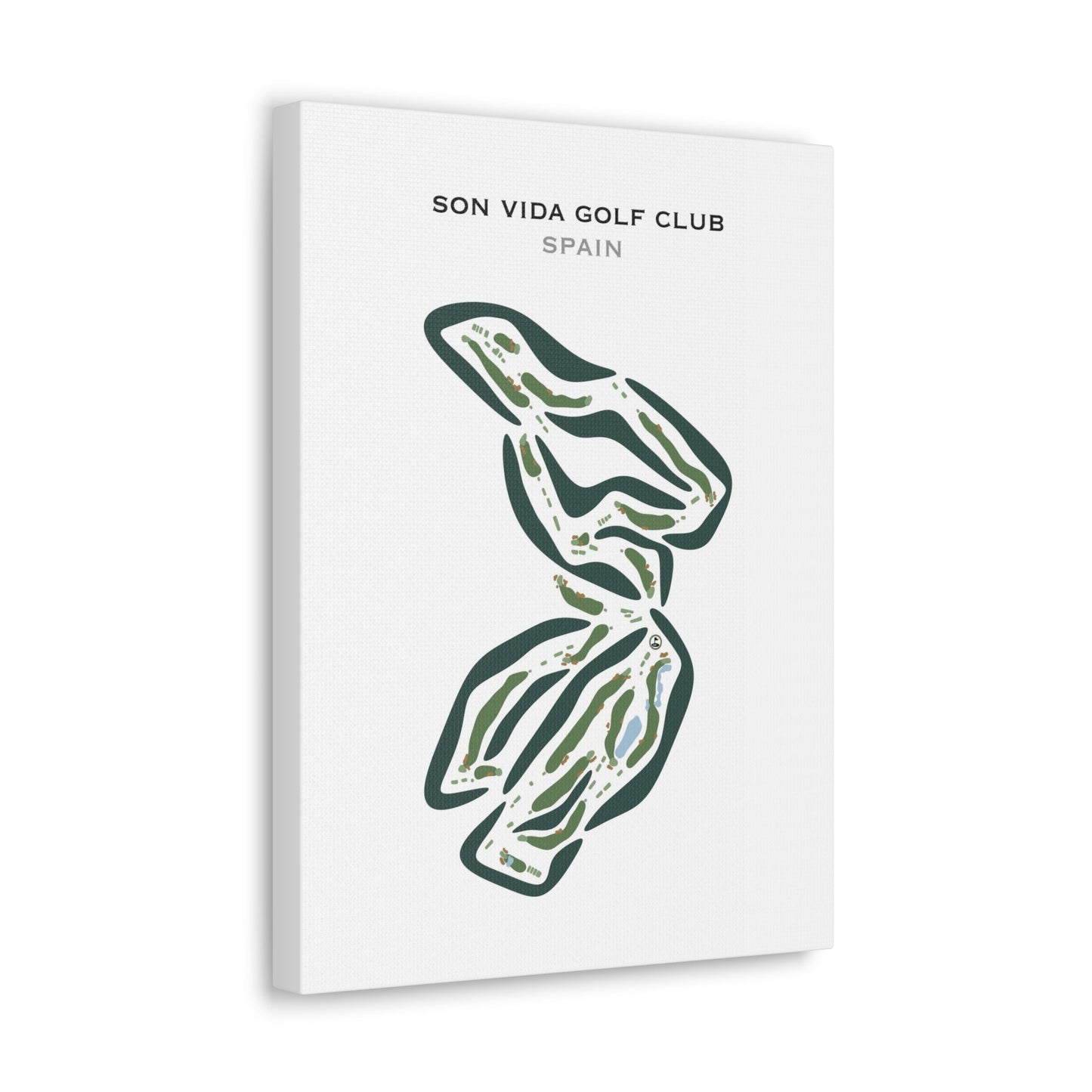 Son Vida Golf Club, Spain - Printed Golf Courses