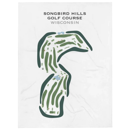 Songbird Hills Golf Club, Wisconsin - Printed Golf Course