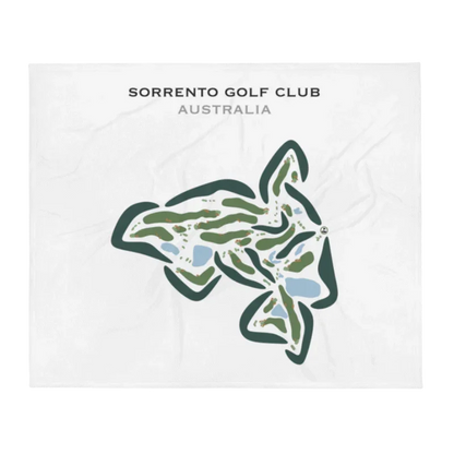 Sorrento Golf Club, Australia - Printed Golf Courses