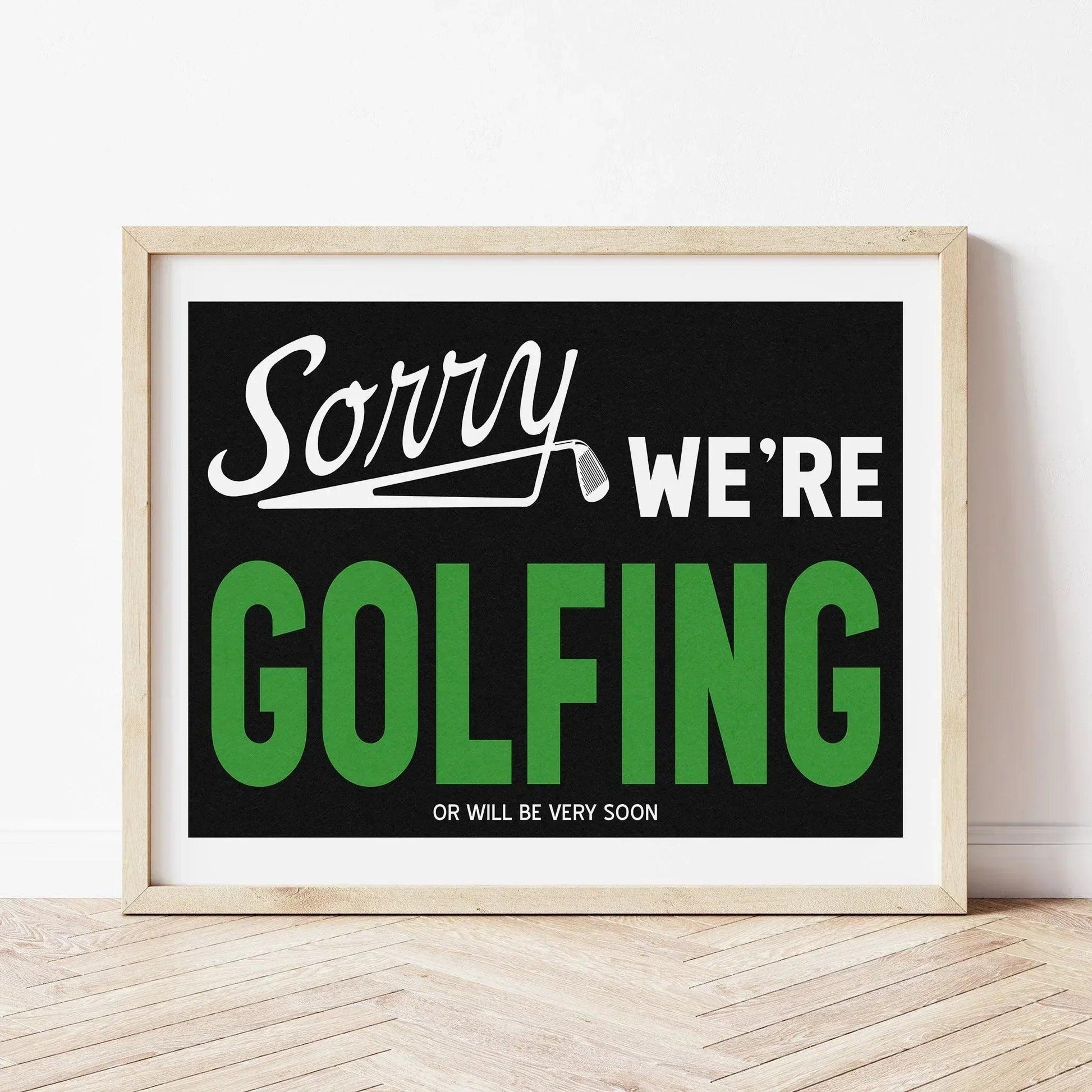 SorryGolfing - GOLF LEAGUE