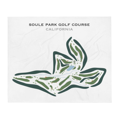 Soule Park Golf Course, California - Printed Golf Courses