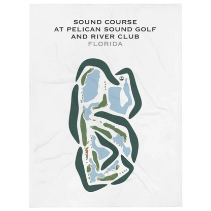 Sound Course at Pelican Sound Golf & River Club, Florida - Printed Golf Courses