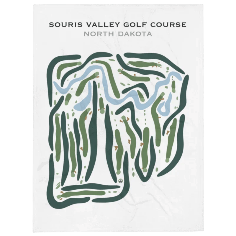 Souris Valley Golf Course, North Dakota - Printed Golf Courses