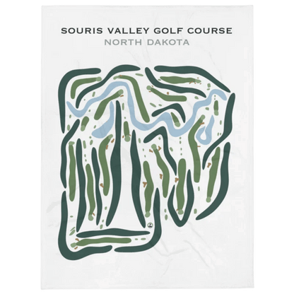 Souris Valley Golf Course, North Dakota - Printed Golf Courses