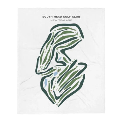 South Head Golf Club, New Zealand - Printed Golf Courses