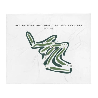 South Portland Municipal Golf Course, Maine - Printed Golf Courses