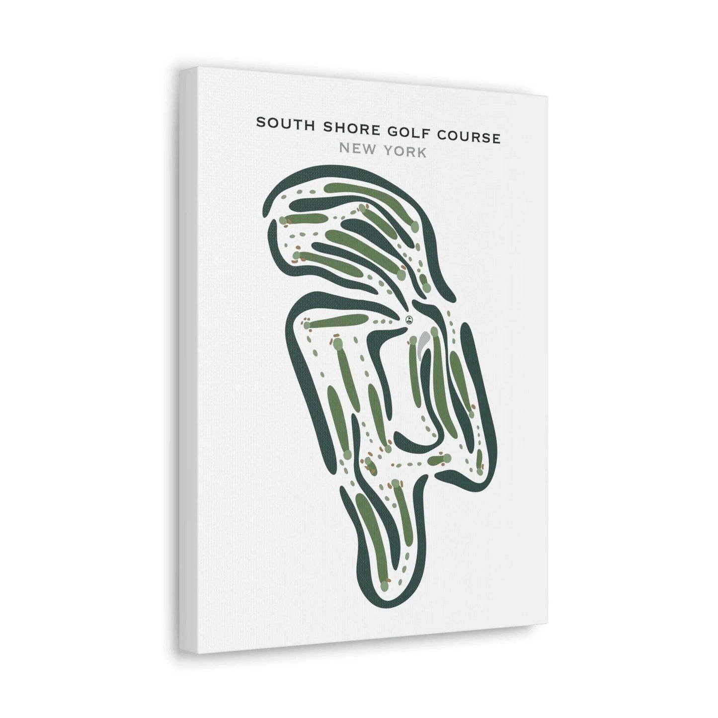 South Shore Golf Course, New York - Printed Golf Courses