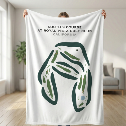 South 9 Course at Royal Vista Golf Club, California - Printed Golf Courses