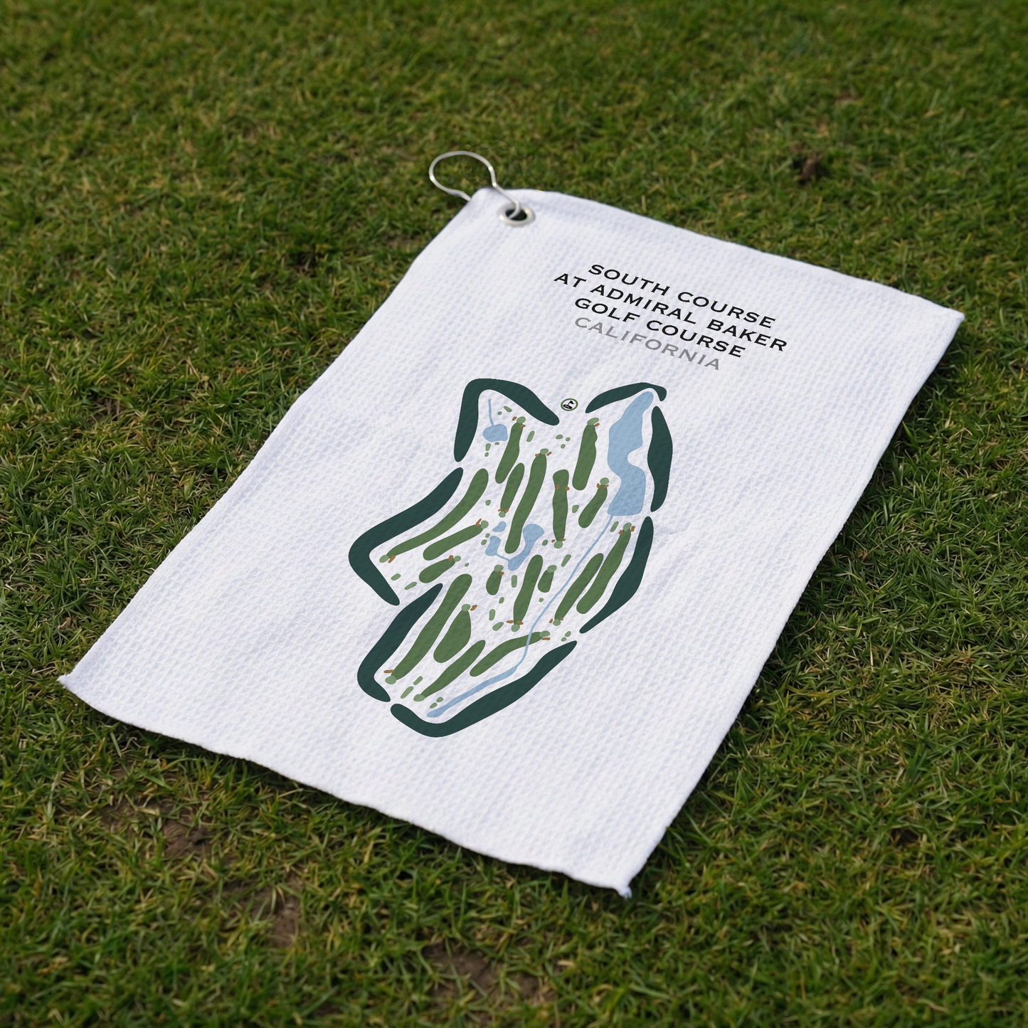 South Course at Admiral Baker Golf Course, California - Printed Golf Courses