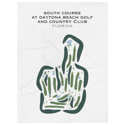 South Course at Daytona Beach Golf & Country Club, Florida - Printed Golf Courses