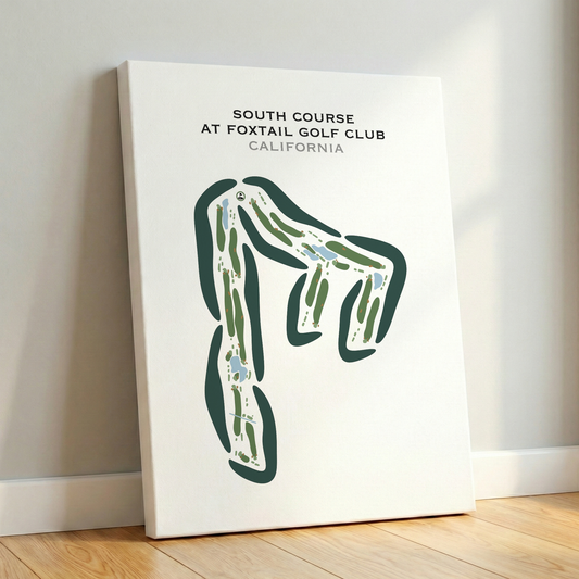 South Course at Foxtail Golf Club, California - Printed Golf Courses