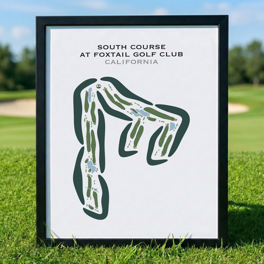 South Course at Foxtail Golf Club, California - Printed Golf Courses