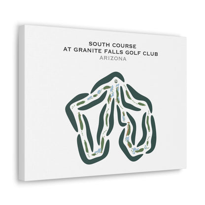 South Course at Granite Falls Golf Club, Arizona - Printed Golf Courses