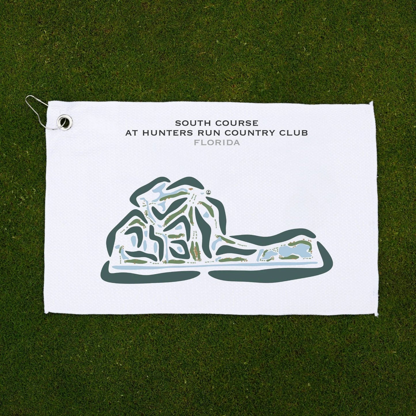 South Course at Hunters Run Country Club, Florida - Printed Golf Courses