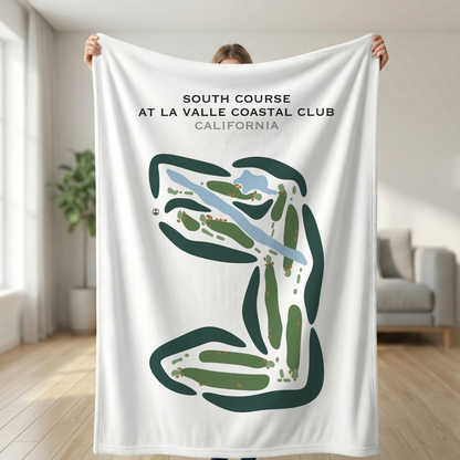South Course at LaValle Coastal Club, California - Printed Golf Courses