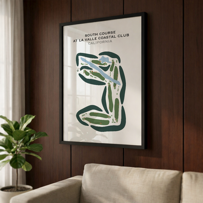 South Course at La Valle Coastal Club, California - Printed Golf Courses