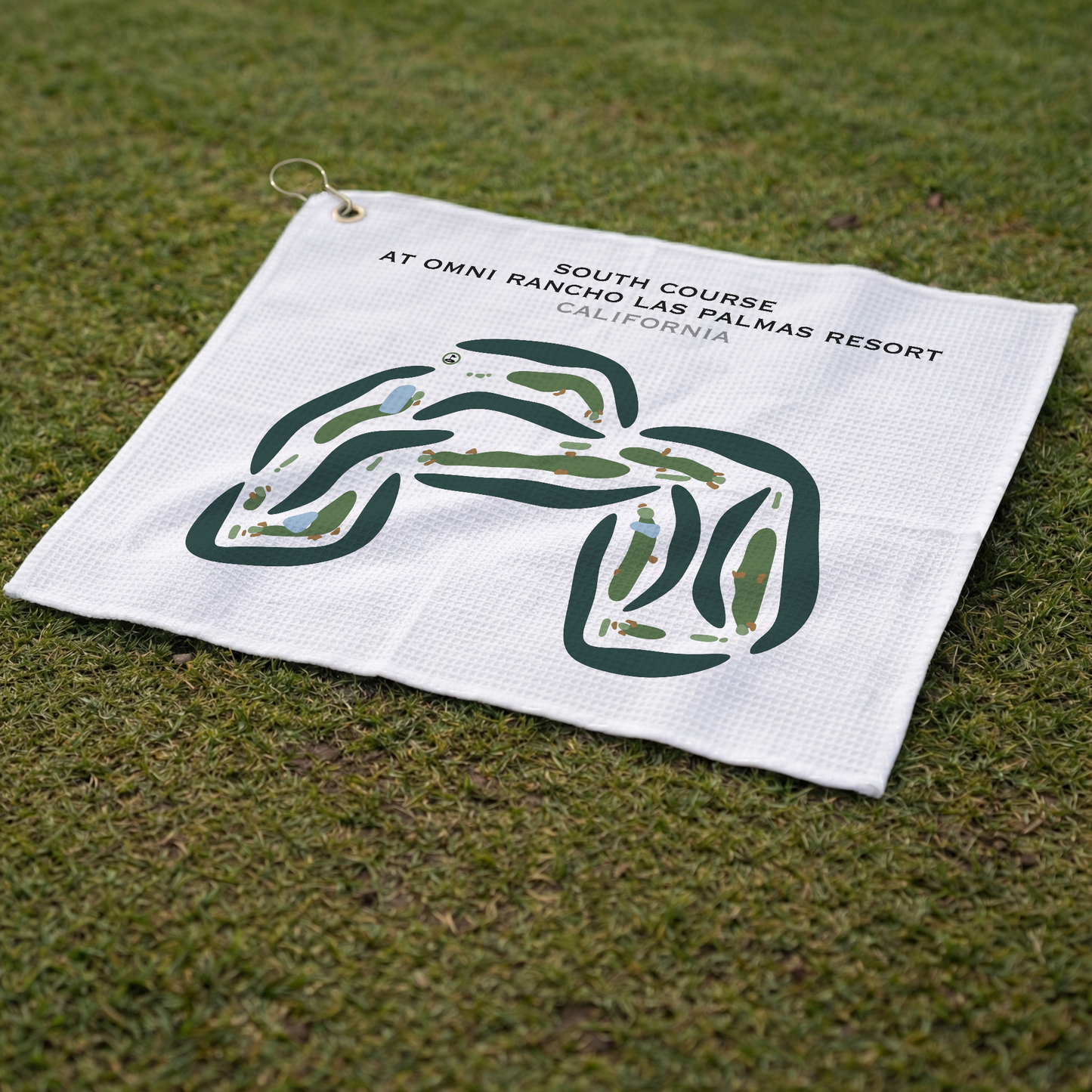 South Course at Omni Rancho Las Palmas Resort, California - Printed Golf Courses