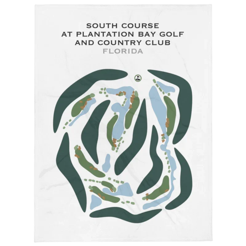 South Course at Plantation Bay Golf & Country Club, Florida  - Printed Golf Courses
