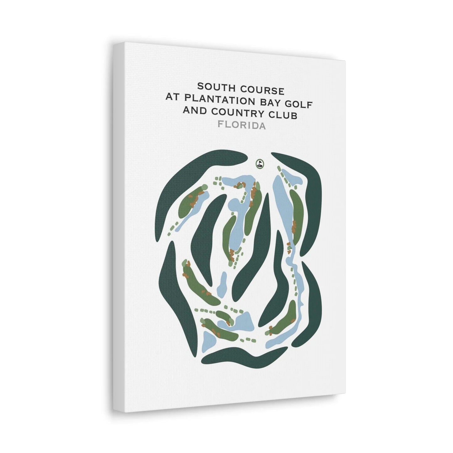 South Course at Plantation Bay Golf & Country Club, Florida  - Printed Golf Courses