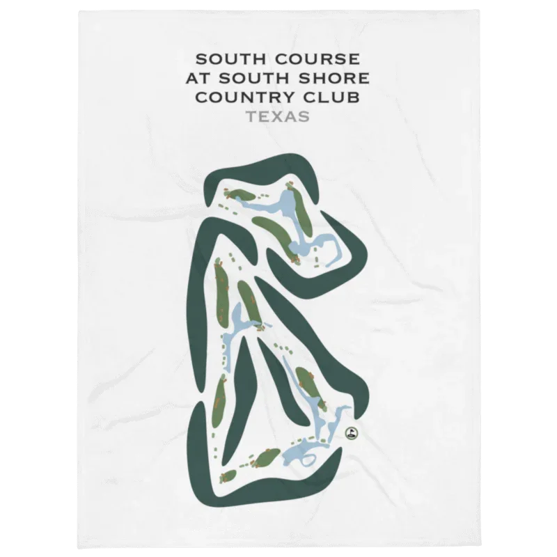 South Course at South Shore Harbour Country Club, Texas - Printed Golf Courses