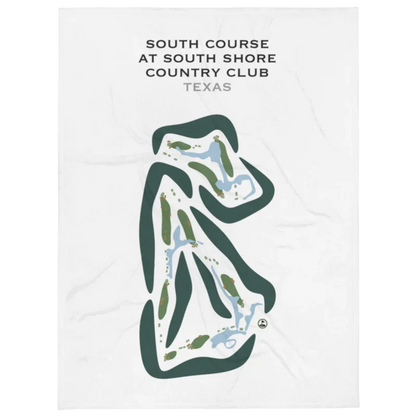 South Course at South Shore Harbour Country Club, Texas - Printed Golf Courses