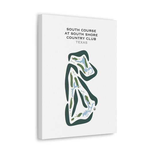 South Course at South Shore Harbour Country Club, Texas - Printed Golf Courses