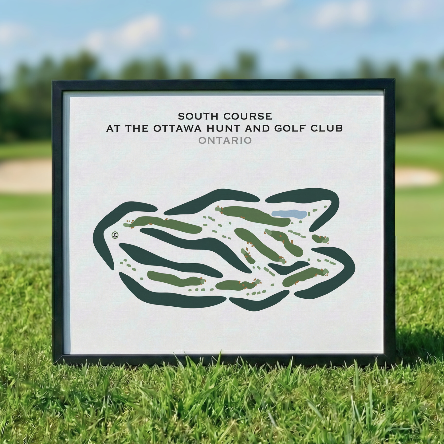 South Course at The Ottawa Hunt and Golf Club, Ontario - Printed Golf Courses