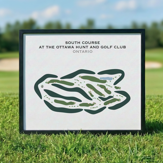 South Course at The Ottawa Hunt and Golf Club, Ontario - Printed Golf Courses