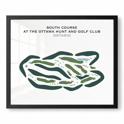 South Course at The Ottawa Hunt and Golf Club, Ontario - Printed Golf Courses