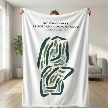South Course at Toscana Country Club, California - Printed Golf Courses