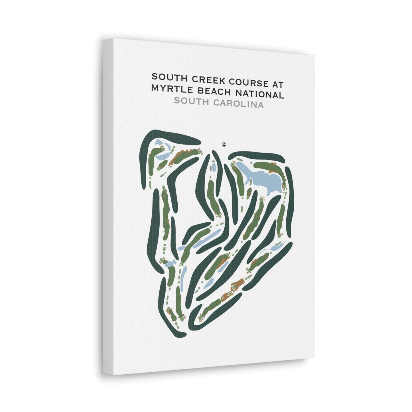 South Creek at Myrtle Beach National, South Carolina - Printed Golf Courses