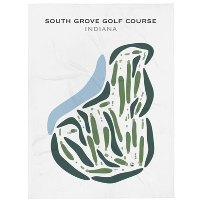 South Grove Golf Course, Indiana - Printed Golf Courses