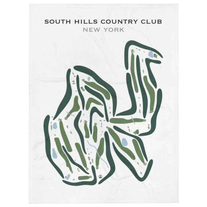 South Hills Country Club, New York - Printed Golf Courses