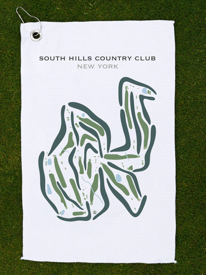 South Hills Country Club, New York - Printed Golf Courses