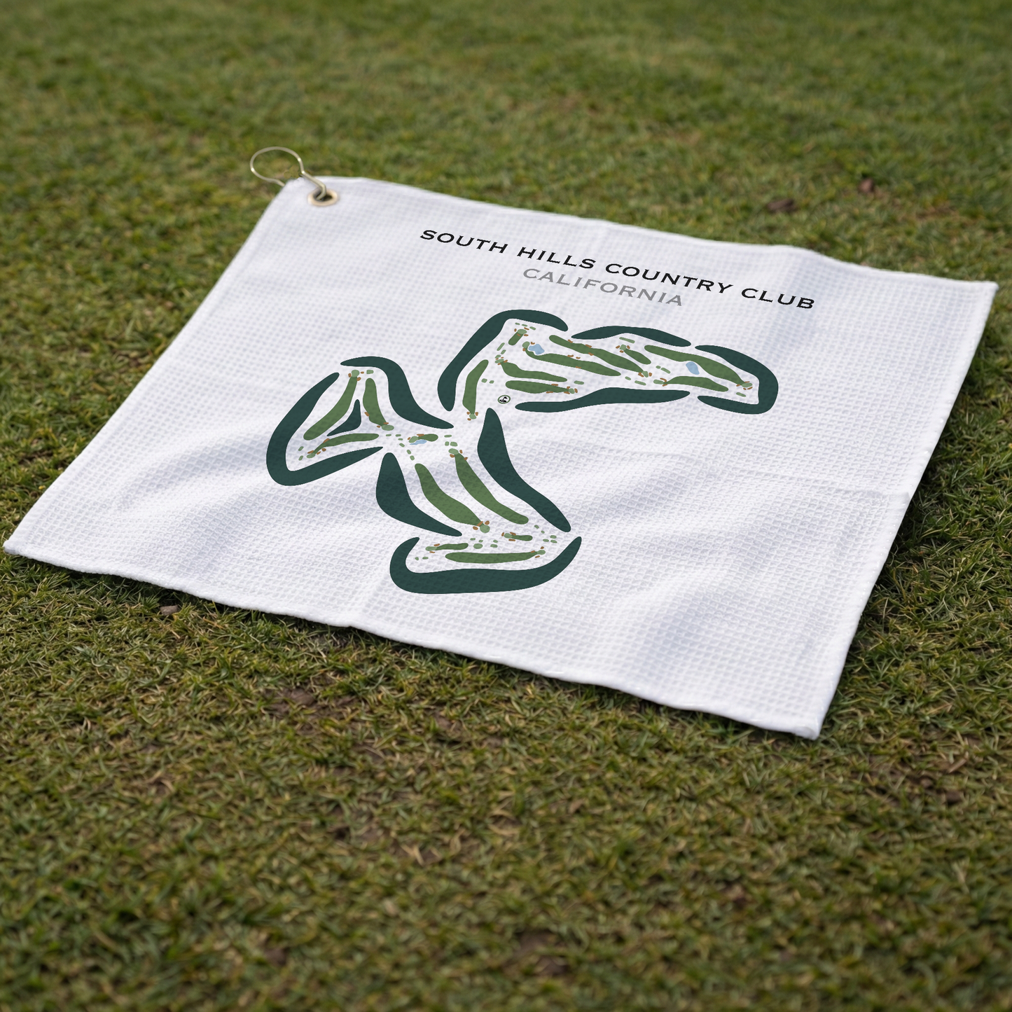 South Hills Country Club, California - Printed Golf Courses