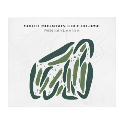 South Mountain Golf Course, Pennsylvania - Printed Golf Courses