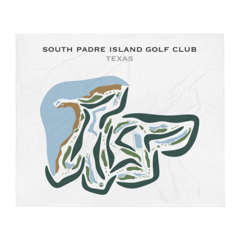 South Padre Island Golf Club, Texas - Printed Golf Courses