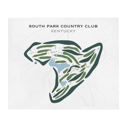 South Park Country Club, Kentucky - Printed Golf Courses