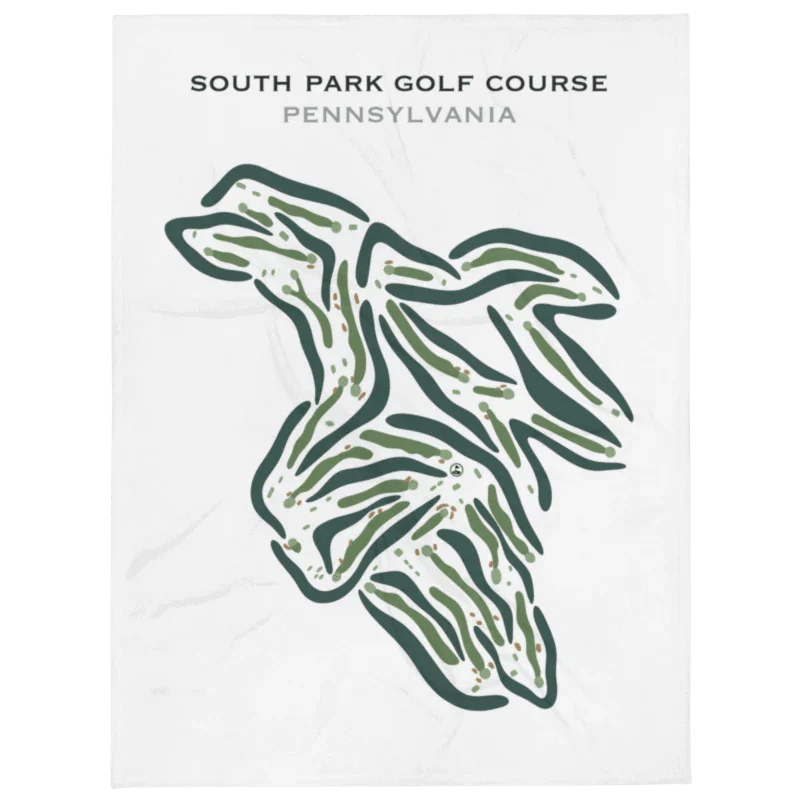 South Park Golf Course, Pennsylvania - Printed Golf Courses